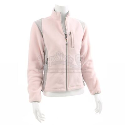 Angela Weber's Pink Fleece Jacket